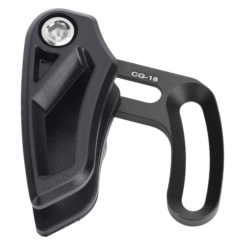 Guía de Cadena para Bicicleta de Montaña Aleación de Aluminio Plato Positivo Negativo Protector de Cadena para Sistema 1X Único de 26T a 36T Negro