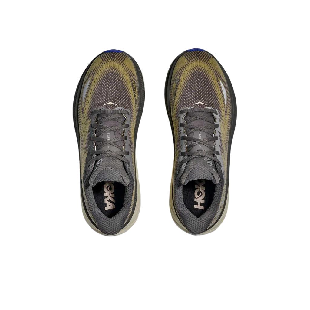 HOKA ONE ONE Clifton 9 Cushioning Waterproof Support Impact Resistant Low top Running Shoes Men's 1141470F-GVLG