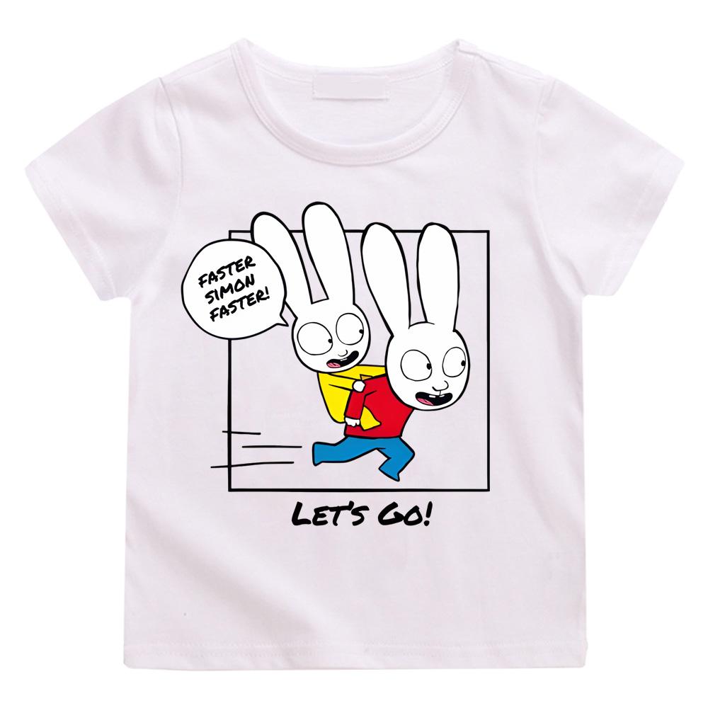 Let's Go Kids Children's Cartoon 2026 T-shirts Cartoon Print Manga Cotton Tshirt Aesthetic Cartoon Boys/girls T Shirt