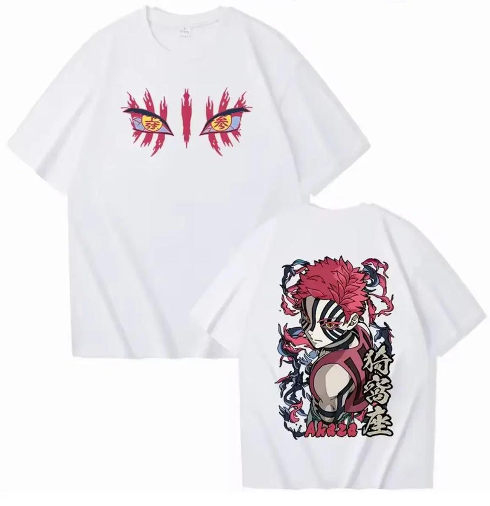 Anime T-shirt Peripheral Fan Gift Harajuku Retro Printing Short Sleeve Casual Y2K Street Sportswear Unisex