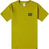 Nike T Shirts Men's Olive Crew Neck Moderate Straight Fit FB8123-390