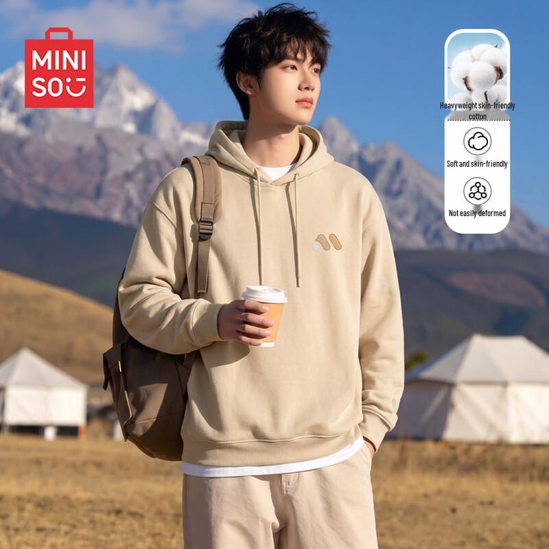 MINISO American Streetwear Hooded Sweatshirt