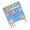 Toddler Busy Board Autism Training Addition and Substraction Bright Colors Felt Busy Book for Kids