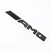 BAH2  3D CLA45 Logo ABS Black  TURBO 4MATIC Badge Car Rear Star Sticker Trunk AMG Emblem For Mercedes Benz CLA 45 AMG W117 Accessories