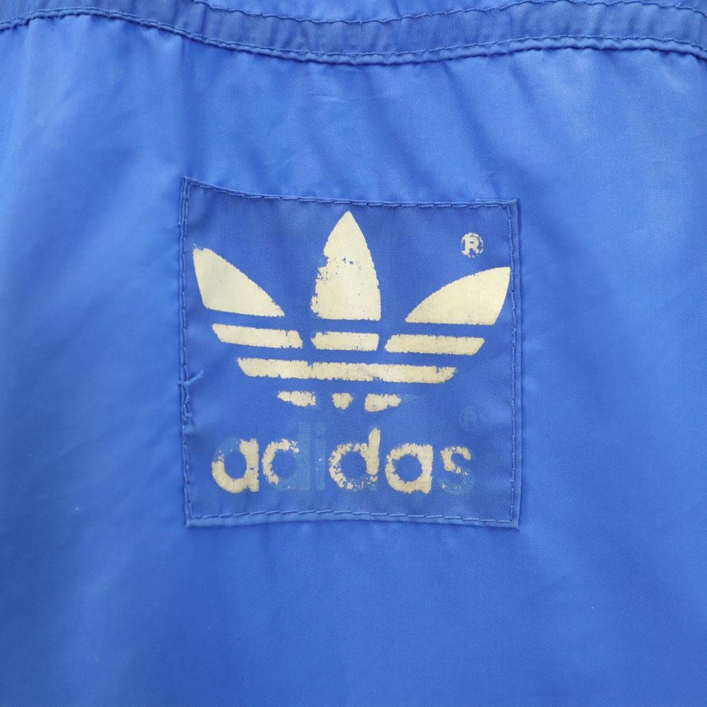 adidas 80s vintage Trefoil logo Windbreaker M blue Jacket Men's Used