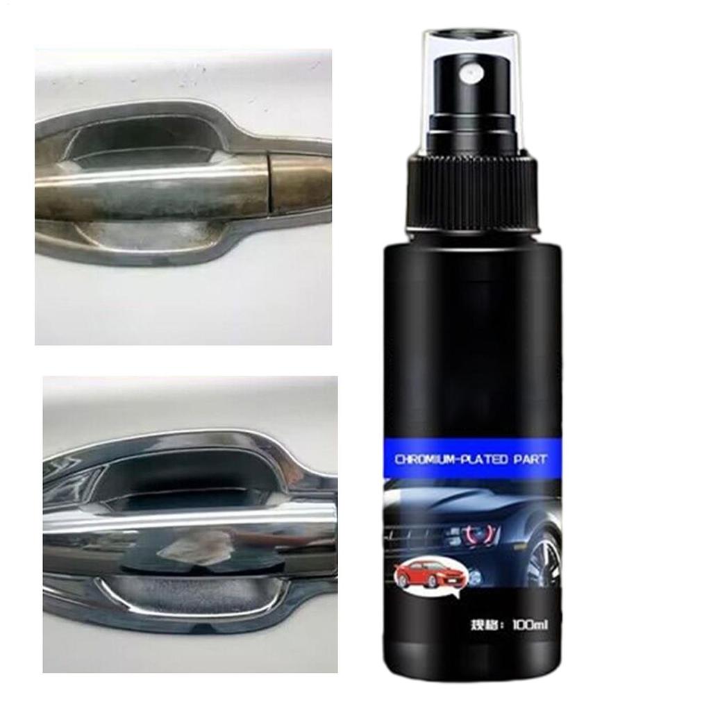 Chrome Polish Spray Nano Scratch Remover Car Chrome Cleaner Long-Lasting Cleaner Car Maintenance cleaning spray for Truck SUV