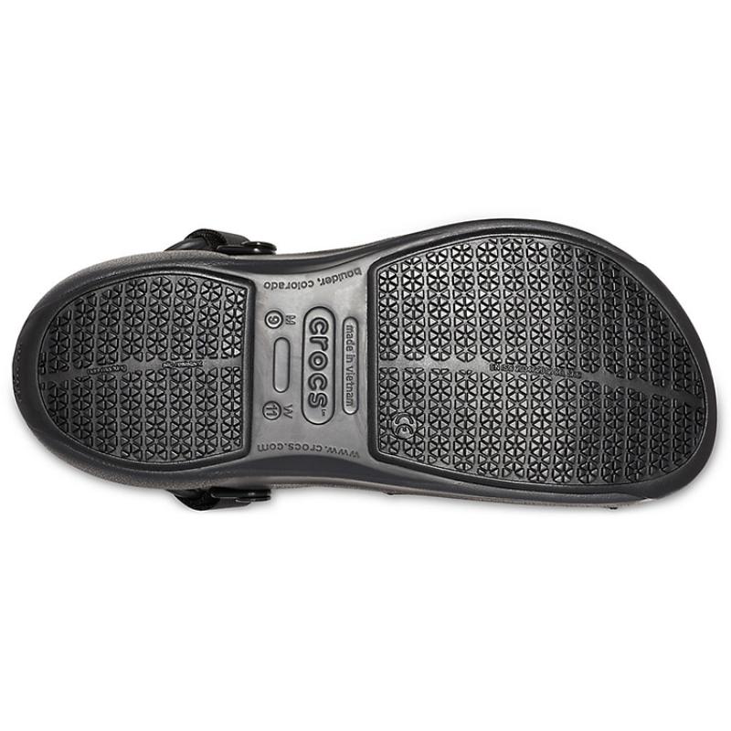 Crocs LiteRide Clog Minimalist and Comfortable, Non-slip Low-cut Sports Sandals Unisex Black.