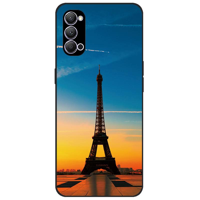 Für Oppo Reno4 Pro Fall Reno 4 Weiche Silikon Nette Gemalt Abdeckung Für Oppo Reno4 5G Reno 4 Pro 5G CPH2089 Telefon Cases Fundas Coque