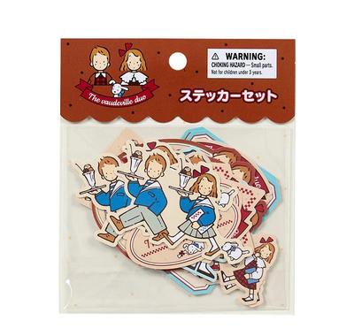 Sanrio THE VAUDEVILLE DUO Sticker Set (Lookbook for Two) Japan NEW