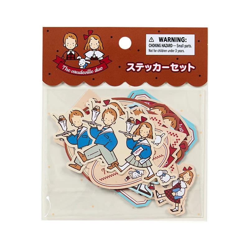 Sanrio THE VAUDEVILLE DUO Sticker Set (Lookbook for Two) Japan NEW