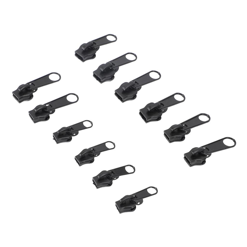 24 Pcs Zipper Repair Kit 3 Sizes Metal Zipper Slider Replacement Detachable Multipurpose for