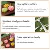 DIY Moon Cake Mold With Rabbits-Shape Reusable Pastry Biscuits Dessert Mold For Kitchen