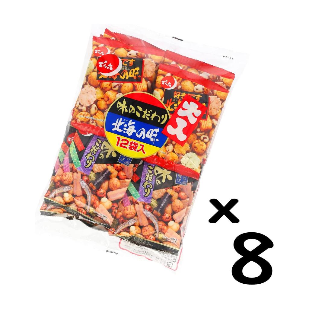 Denroku large 12 bags pair pack 252g x 8 pieces