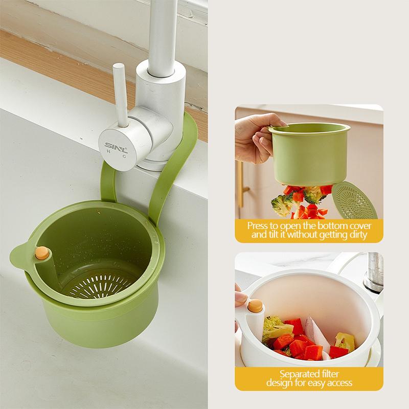 Sink Strainer Basket Corner Sink Food Drain Basket Filter Mesh Design Waste Filter Fruit Catcher for Buffet Restaurant Vegetable