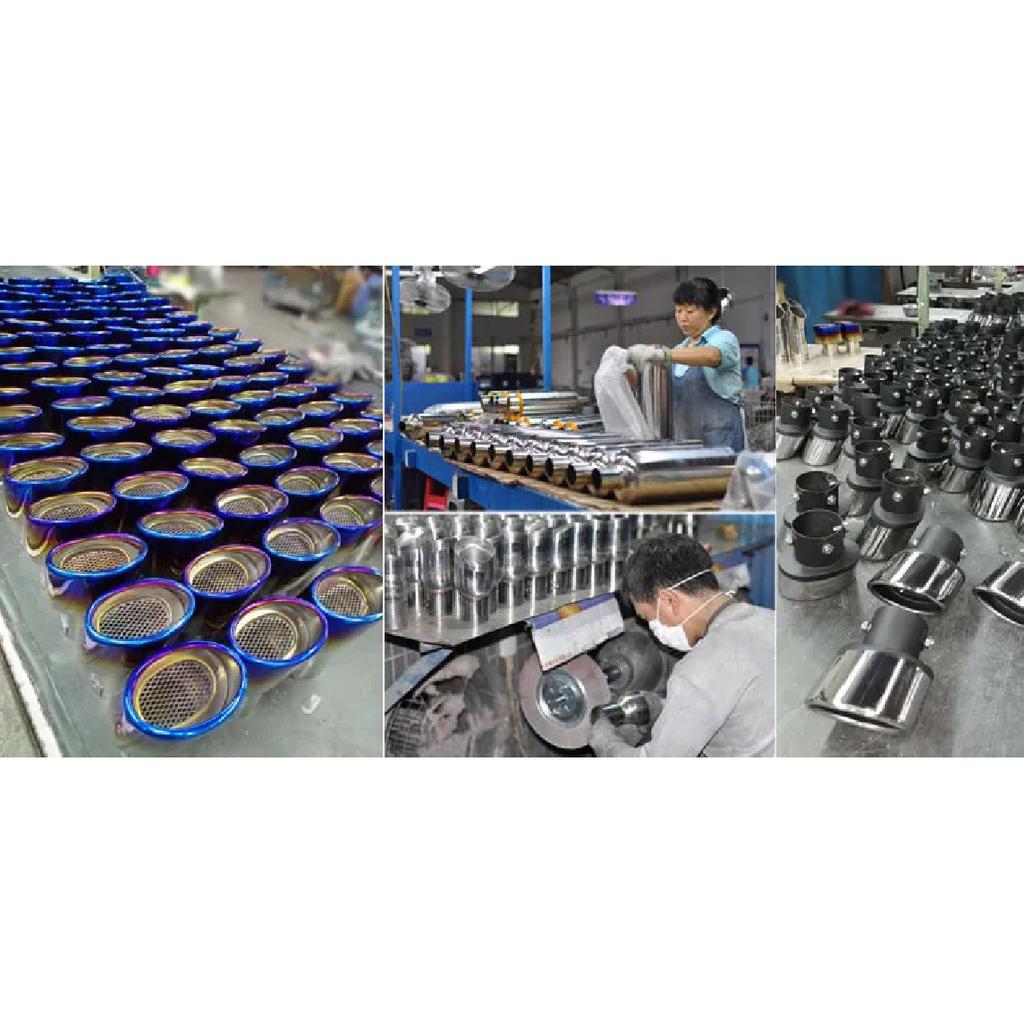 Accessoir De For Toyota 2019-2023 RAV4 Exhaust Tip Muffler End Pipe Protector Stainless Steel Tail Decoration Decorative Tip