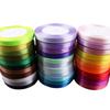 1cm Gold Satin Braided Ribbon, 10mm Silk Cloth Strip for Christmas Packaging and Gift Wrapping