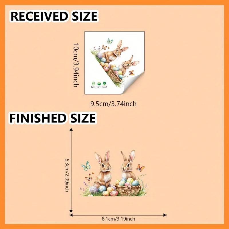 3 Stück, Cartoon Hase Schalteraufkleber, Dekorationsaufkleber, Schlafzimmer Wohnzimmer Zuhause Wandaufkleber, Kunst Applikation für Schlafzimmer