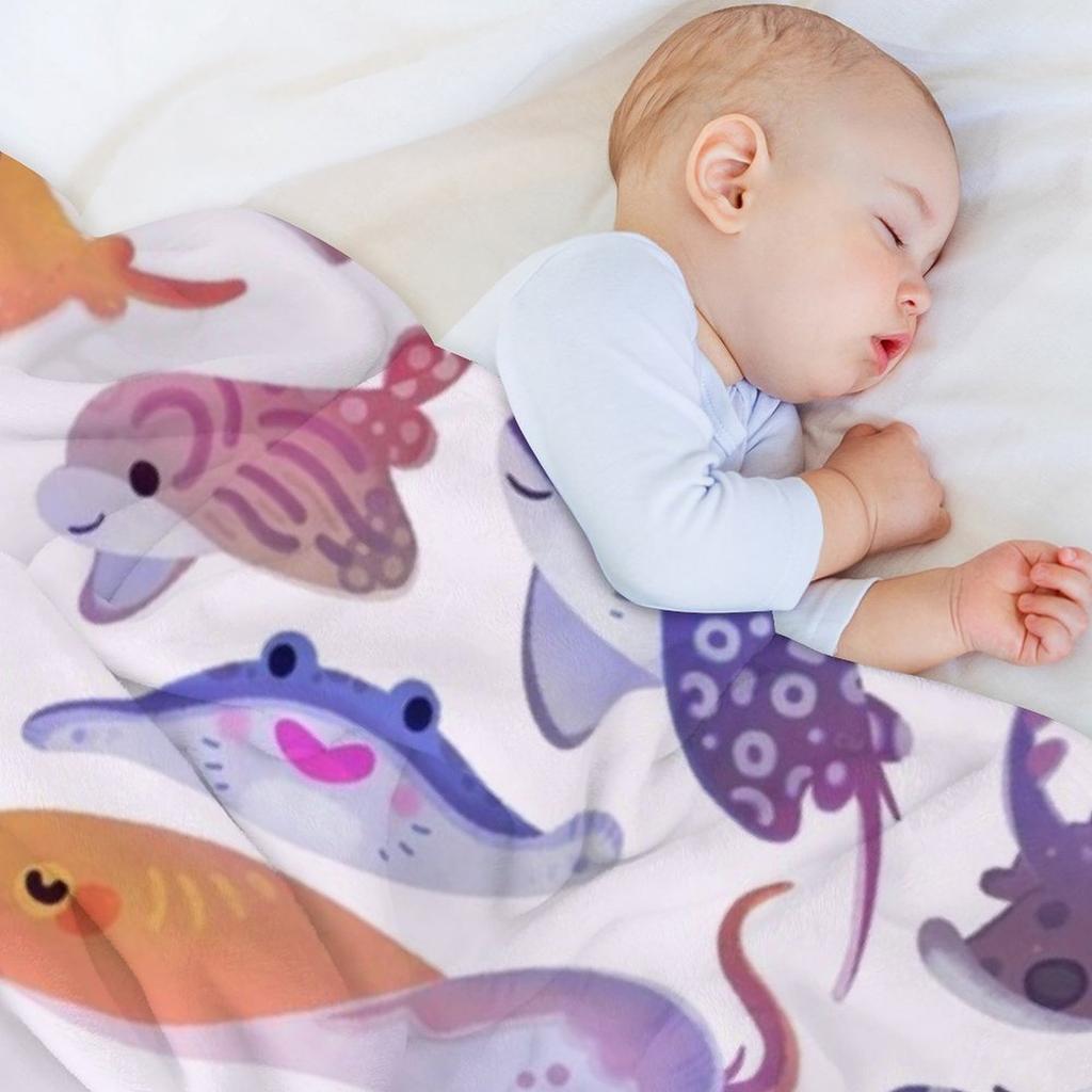 Ray Day 1 - Bright Throw Blanket Luxury Throw Soft Plaid Loose Luxury Brand Blankets