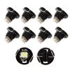 Kits LED Light Instrument Dash TNeo Wedge Bulbs Climate Cluster Ice Blue 1-SMD 10Pcs/Set 12-14V DC High Quality