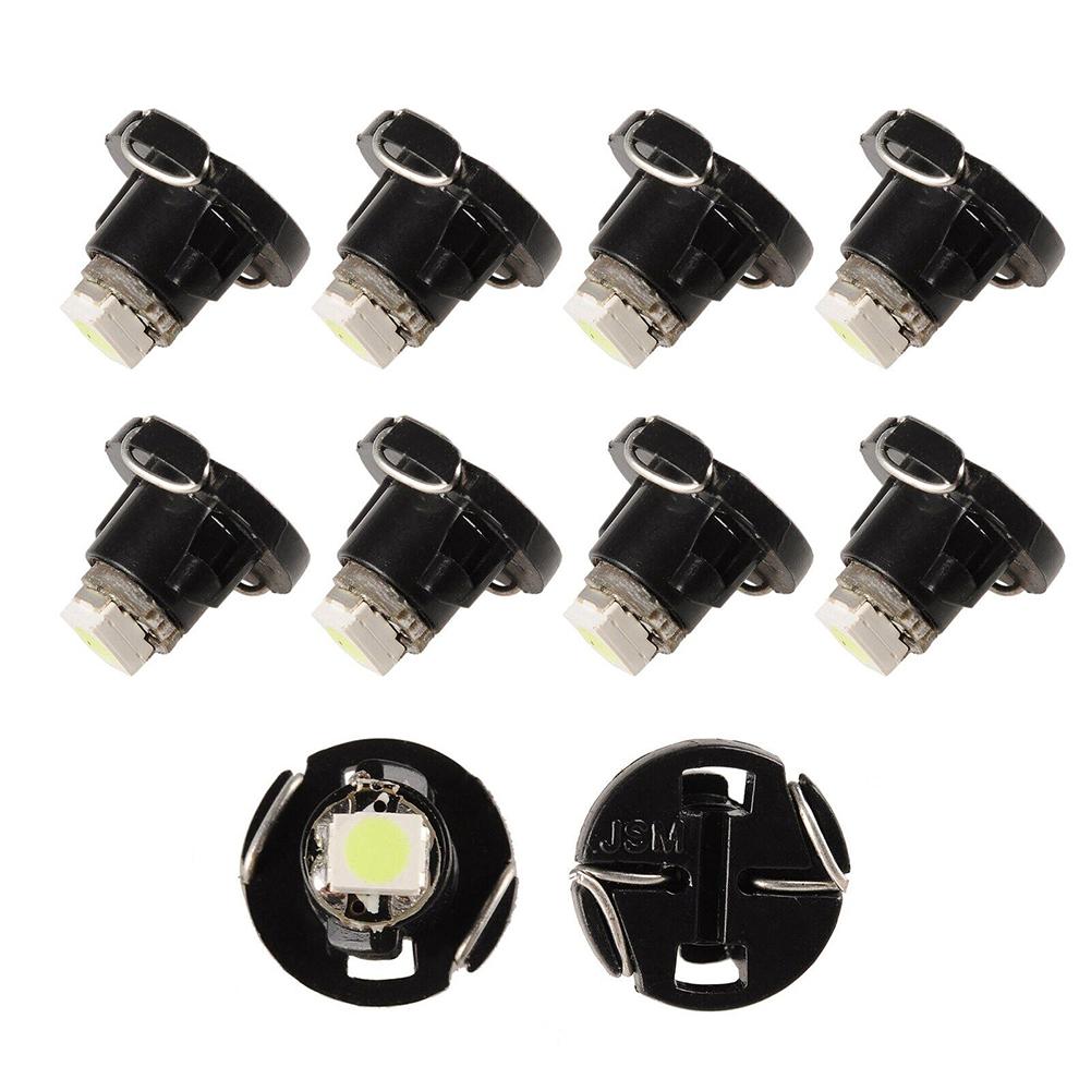 Kits LED Light Instrument Dash TNeo Wedge Bulbs Climate Cluster Ice Blue 1-SMD 10Pcs/Set 12-14V DC High Quality