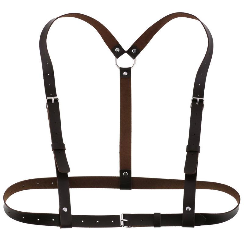 Women Sexy Garters faux Leather Women Body Bondage Cage Sculpting Harness Waist Belt Straps Suspenders Goth Harajuku Belt
