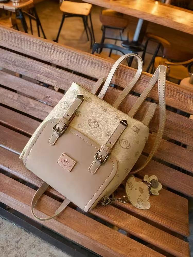 

Nanfeng new product bread puppy Cambridge evening wind backpack women 2025 new model this year popular small backpack