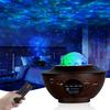 ZEAKOC Remote Control Aurora Star Projector Planetarium for Home Use: 10 Lighting Modes, Music Playback, Voice Control, Adjustable Brightness/Volume/R