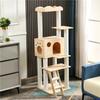 Vysoká kočičí věž, kočičí strom, vícepatrový velký kočičí byt se škrabadly, škrabadly, bidýlky, jeskyně pro vnitřní kočky.