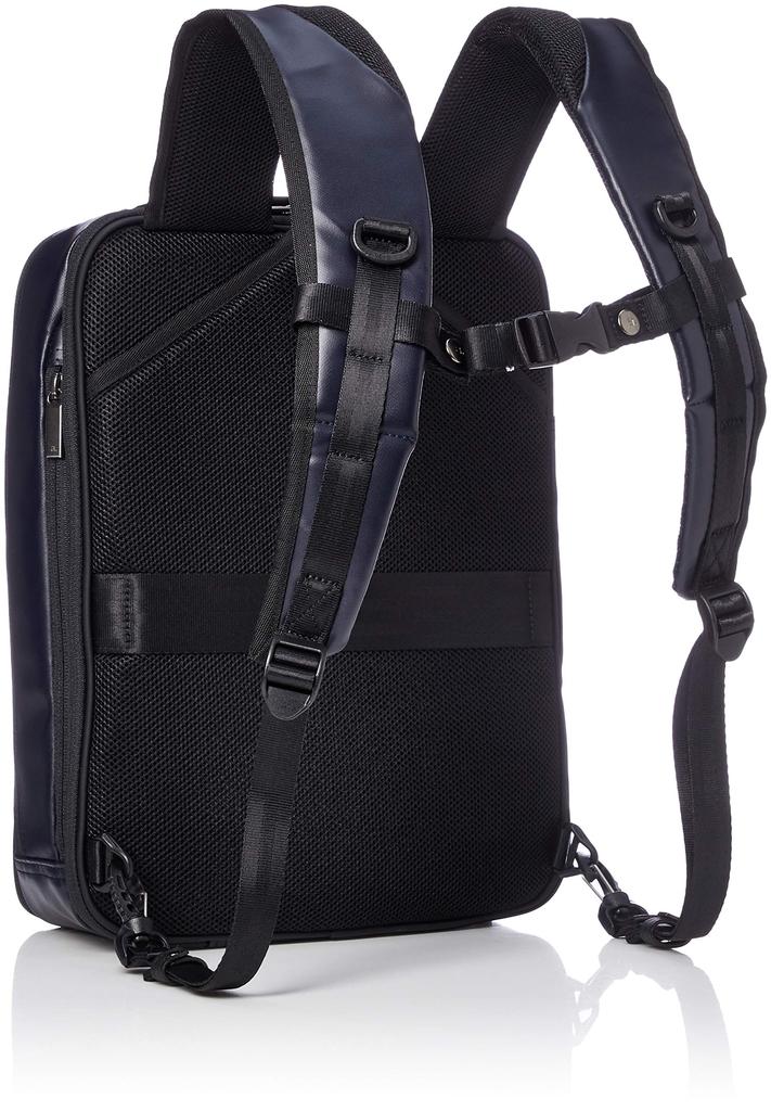 Ace Gene Gadgetable WR Business Backpack, Compatible with 13-inch PCs, Includes Setup, 55541, Navy