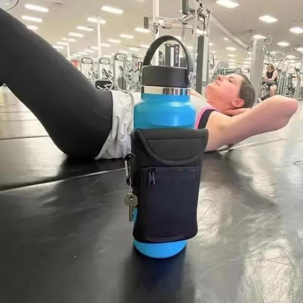 Handyhalter Wasserflaschentasche Große Kapazität Magnetische Flaschenhülle Trainingsgerät