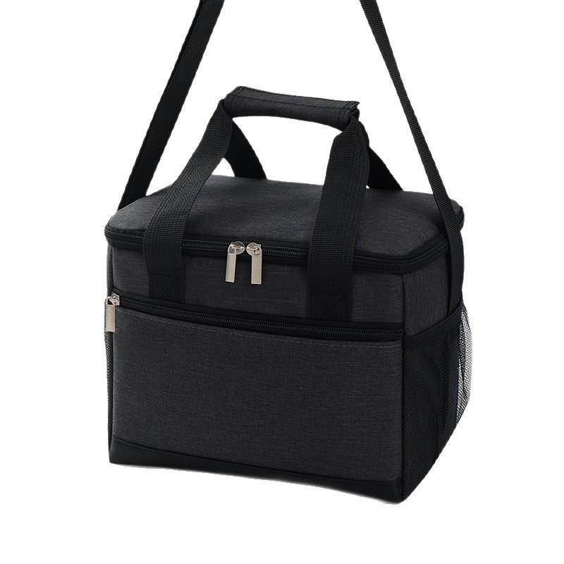 Large Capacity Insulated Oxford Cloth Lunch Bag for Outdoors