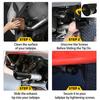 Car Exhaust Pipe Tail Rear Tip Muffler Auto Accessories Replace Kit Black AUXITO