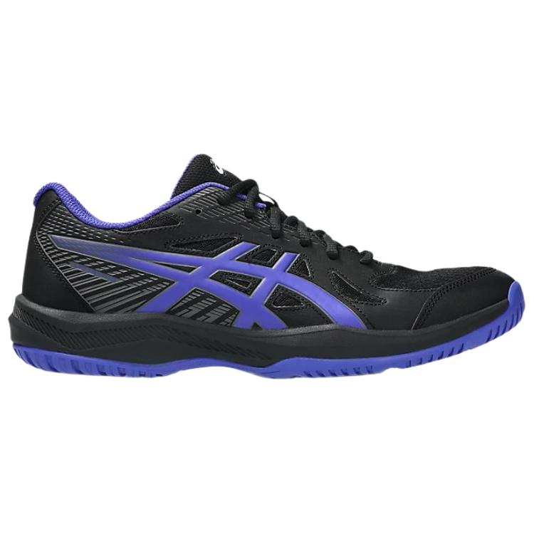 Asics Upcourt 6 Comfortable Durable Breathable Volleyball Shoes Men Sneaker Black Blue 1071A104-003