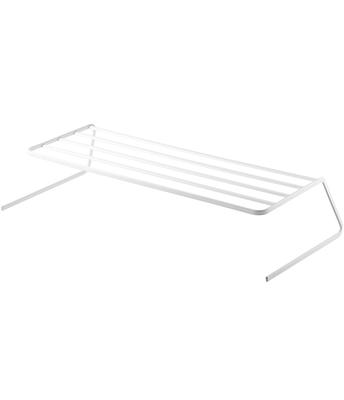 Yamazaki Abtropfgestell, Geschirrabtropfturm, Breit, Weiß, 7914