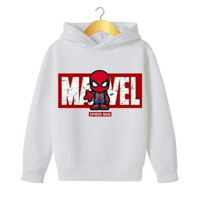 Marvel Children's Clothing, Spider-Man Print Hoodie, Children's Clothing, Autumn Superhero Casual Sweatshirt, Pullover