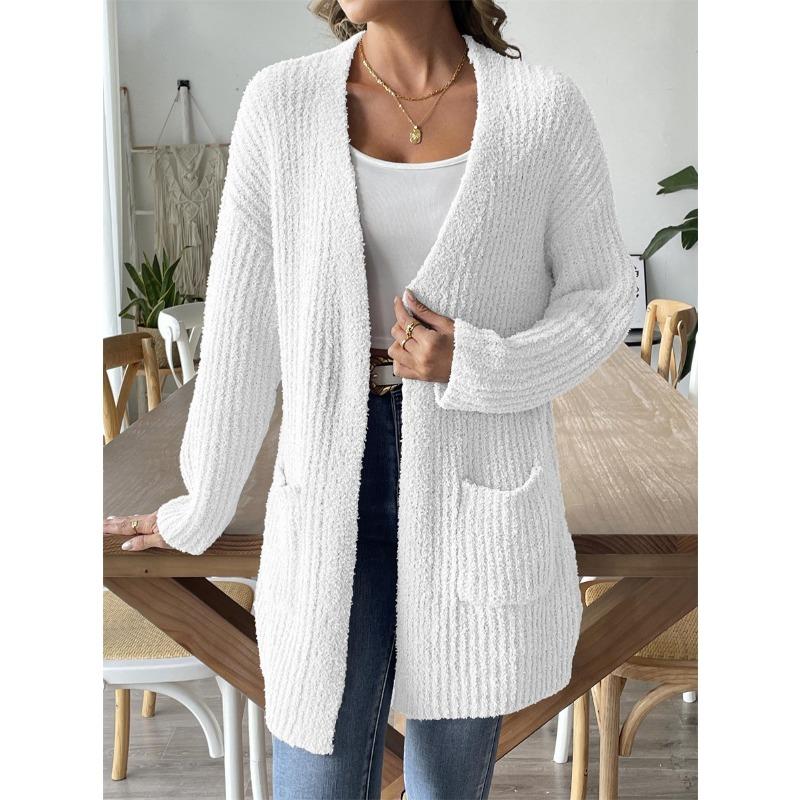 Women S Loose Long Sleeve Cardigan Sweater For Autumn Winter
