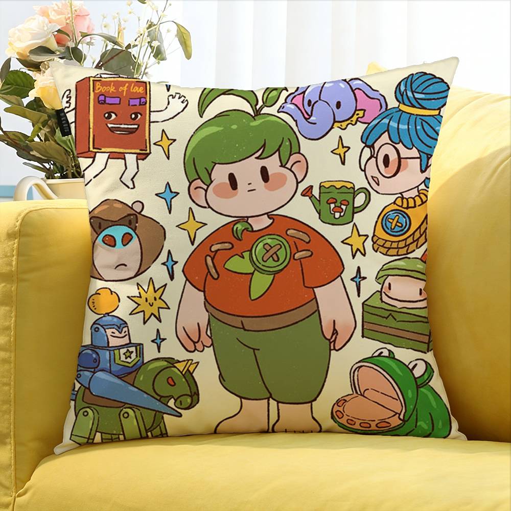 Game It T-Takes T-Wo World Various Sizes Square Pillow Case For Car Home Bedchamber Decor