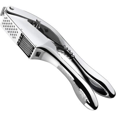 Praska do czosnku i krajalnica 2 w 1, Bez wysiłku zgniataj, krój i siekaj czosnek, za pomocą tego wszechstronnego narzędzia kuchennego - Idealne dla kucharzy domowych i szefów kuchni