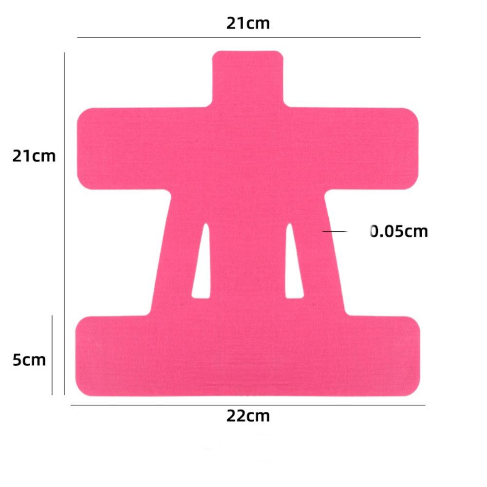 

Дихаючий кінезіологічний тейп Водонепроникний попередньо нарізаний тейп НОВИЙ спортивний тейп Фізична терапія рожевий червоний колір