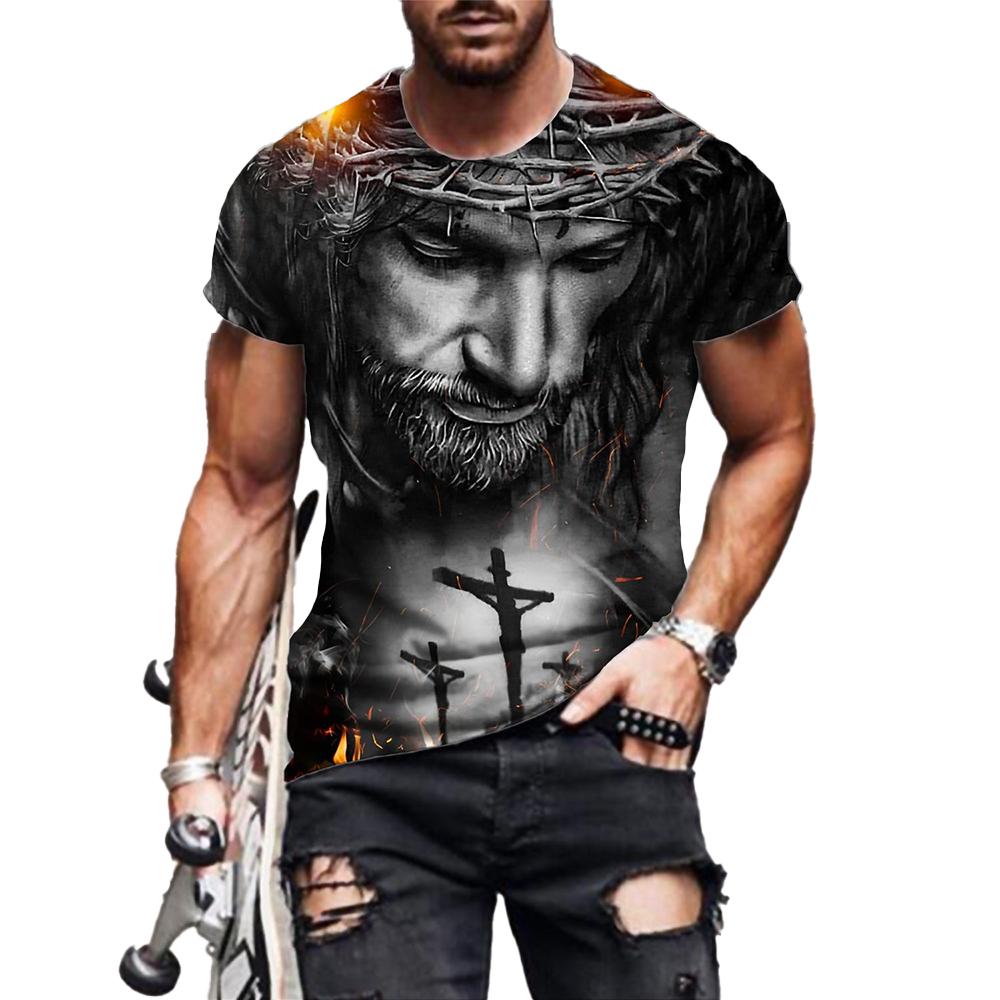 

Summer New Hot Selling Sexy Girl 3D Printed T-shirt, Neutral Hip-hop Fun Harajuku Short Sleeved T-shirt M