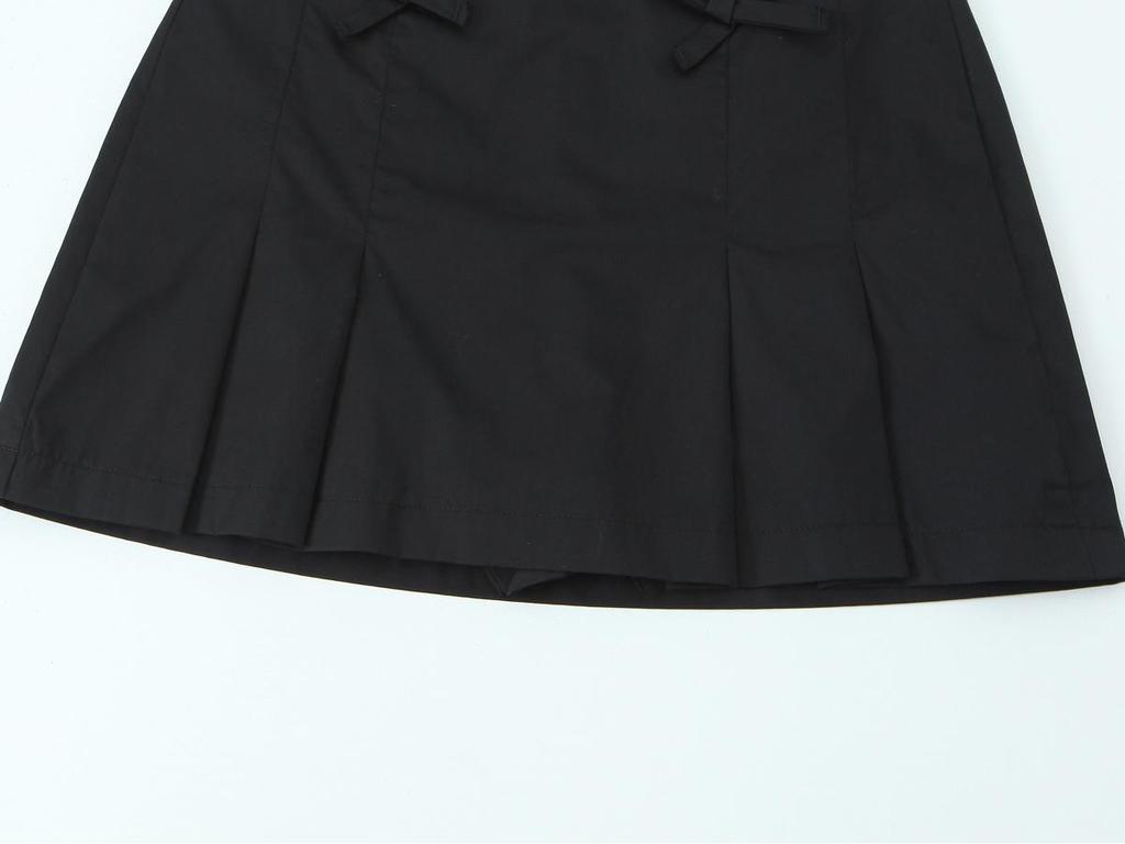 European & American Style Women's Butterfly Camisole & Pleated Skort