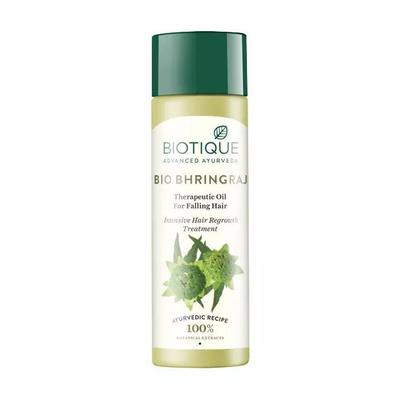 Bhringaraja Healing Oil: Against Hair Loss (120 Ml), Bio Bhringraj Therapeutic Oil For Falling Hair,