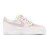 Nike Air Force 1 Low Rezistente la Alunecare Pantofi Skateboard Low top GS Roz Alb DH2920-111(TeamS-S-BOX)