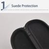 Portable Hard Oxford Cloth Zipper Box Eyewear Storage Case Sunglasses Reading Glasses Carry Bag Eyeglass Packaging Case