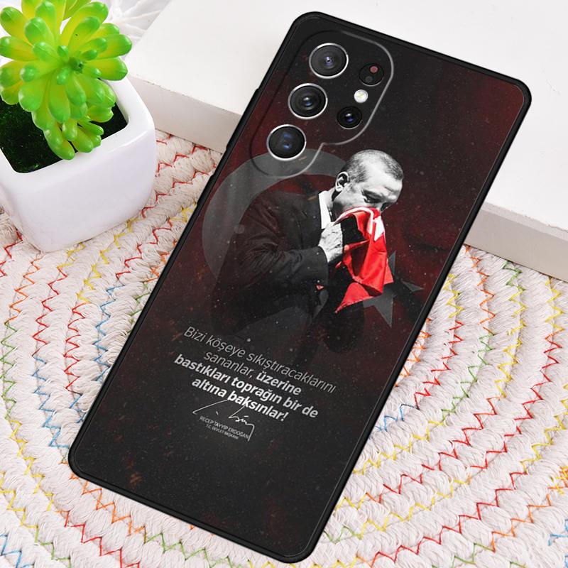 President Turkey Recep Tayyip Erdogan Phone Case For Samsung Galaxy Note 10 Pro S26 S25 S24 S23 S22 Ultra Plus S21 FE S20 Cover
