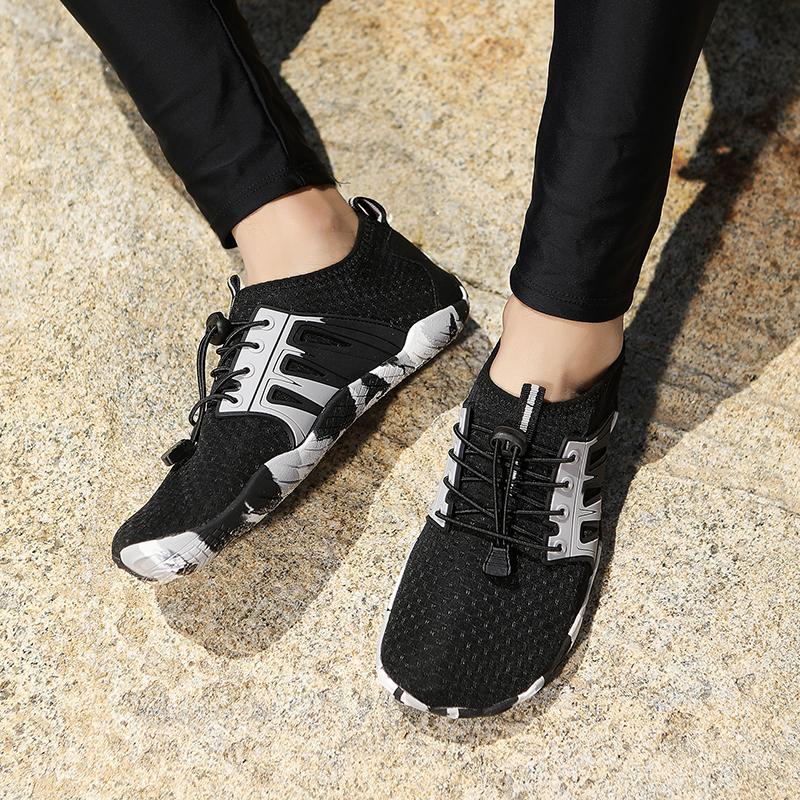 Lightweight Non-slip Wading Shoes Men Women Quick Dry Breathable Aqua Sneakers Elastic Soft Sole Beach Water Sports Shoes
