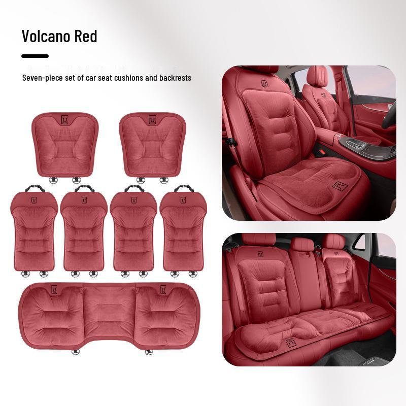 Warm Flannel Seat Cushions for Tank Cars – Winter Comfort for Front & Rear
