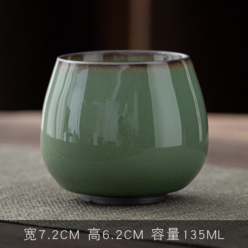 ברזל גלגל רשמי טיאנקינג קרמיקה קונג פו סט תה טעימה אישית ג'ון קילן סגנון סיני ג'יאן מאסטר כוס