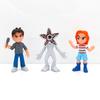 6 Stück/Set Figurenstil Puppen Eleven Monströse Humanoide Figur PVC Anime Figuren Sammlung Niedliche Spielzeuge für Kinder Weihnachten