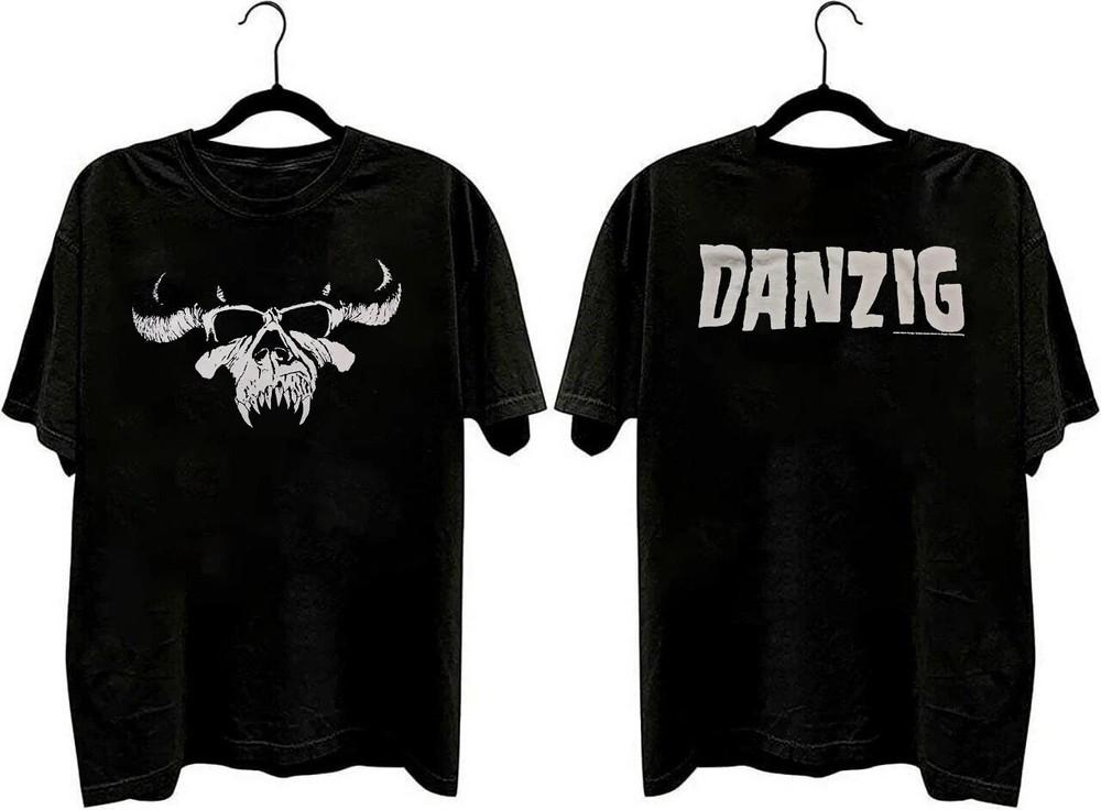 

Vintage Danzig band black short sleeve 2 sided Unisex T shirt Reprint Unisex T-Shirt XXL